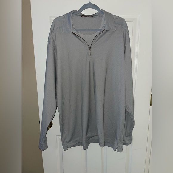 Tiger Woods Other - Tiger Woods 1/4 zip collared shirt - Size Large tall
